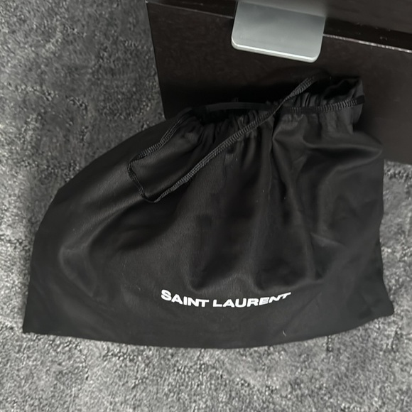 YSL June quilted black leather crossbody bag authentic‎ - Picture 13 of 13